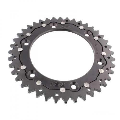 Kettenrad alu schwarz - kettenrad,