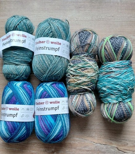 Sockenwolle garnpaket - sockenwolle,