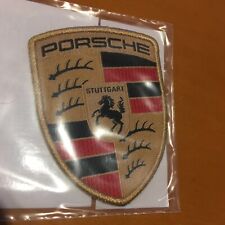 Original "Porsche Wappen-Aufnäher" 53 x 65 mm, Logo, Abzeichen, Emblem, Aufnäher