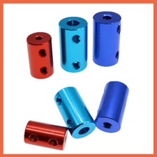 Wellenkupplung Shaft Coupler D12 D14 D18 Alu Starr 3D Druck Modellbau Welle