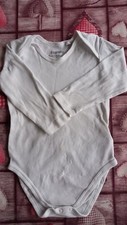 Body Baby lupilu 74/80 weiß Bio Baumwolle  wie neu!