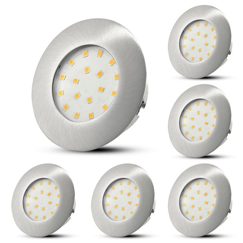 Led einbaustrahler set 6er - 6er, 5w