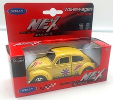 Nr. 3433 Welly NEX VW Käfer Hippie Oldtimer 1:43