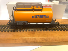 MÄRKLIN HO Kesselwagen NECKARWERKE  in OVP neuwertiges Sammlermodell