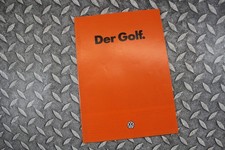 VW Golf 1 GTI CL Prospekt