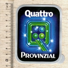 Aufkleber/Sticker Provinzial Quattro