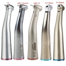 Dental Electric 1:5 Winkelstück Rot /LED Licht Handstück für Sirona NSK KAVO/1:1