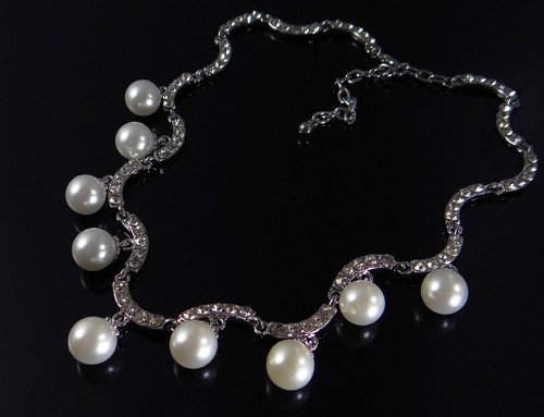 Collier kette hochzeit - kette,