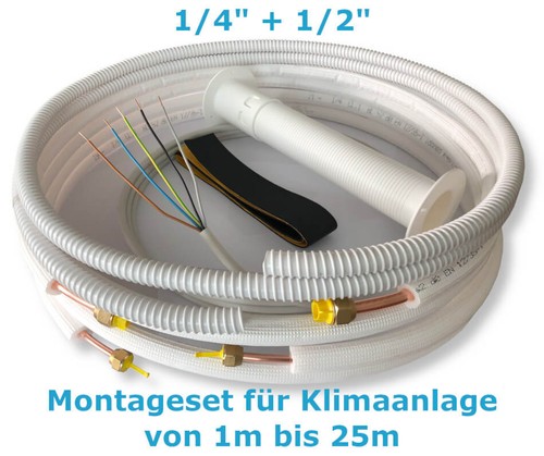 Montage set für klimaanlage - set,