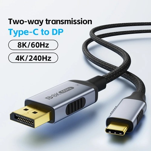 Usb 1 kabel 8k 60hz - usb-c-zu-dp-2.1-kabel, 8k@60hz