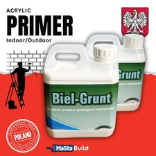 2L GRUNDER ACRYL GRUNDIERUNG gebrauchsfertige Mehrflächen-Wand- & Bodenunterwolle