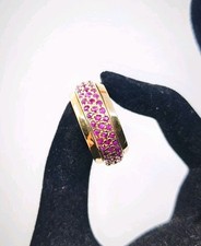 Rubin Ring - drehbarer