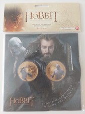 2 MÜNZEN - DER HOBBIT-Die Schlacht der fünf Heere / Azog & Thorin - SELTEN | OVP