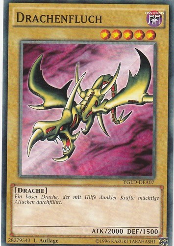 Drachenfluch common - yu-gi-oh,