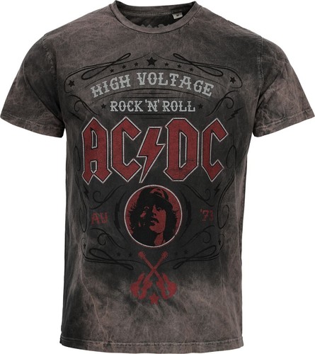 Acdc shirt herren pinstripe - acdc, t-shirt