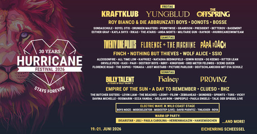 Hurricane festival 2026 - festival,