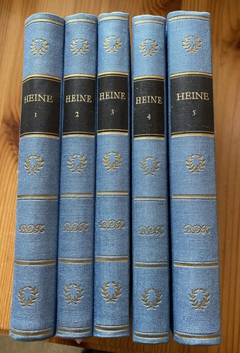 Heines werke fünf bänden - heines,