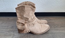 Graceland Stiefeletten Stiefel 39 Fransen Hippie Boho Western Cowboy
