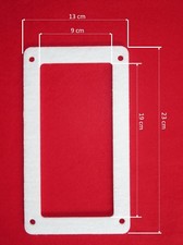 DICHTUNG Revisionsklappe Aschekasten Rauchabzug Pelletofen MCZ RED 418008025 