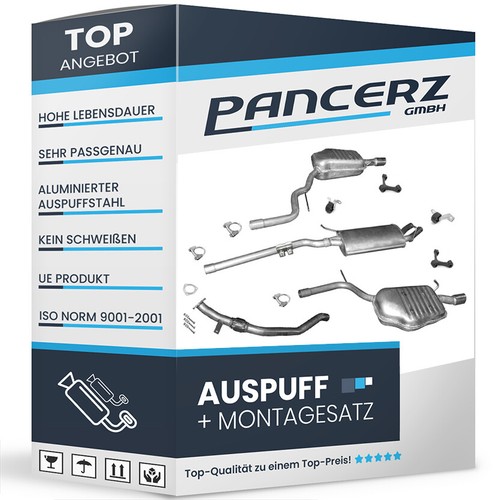 Auspuff für audi - für, a4