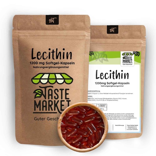 Lecithin kapseln 100 softgels - lecithin,