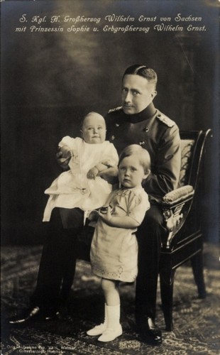 Großherzog wilhelm ernst - ak,