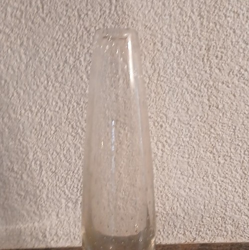 Vase aus glas - vase, transparent