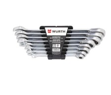 Würth Ratschen-Ringmaulschlüsselsatz 8-tlg. Ringschlüssel Schraubenschlüssel