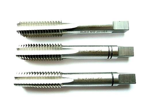 Hand gewindebohrer set m12 din - hand,