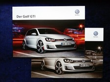 VW Golf 7 VII GTI Prospekt, 5.2016  mit Preisliste