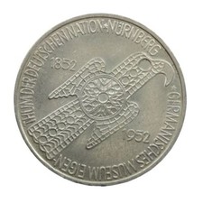 BRD 5 DM Germanisches Museum 1952 D | Jaeger 388 | Original