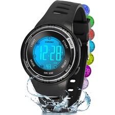 Digitaluhr 7 Farben Kinderuhr