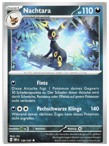 Umbreon 130 197 uncommon - umbreon,