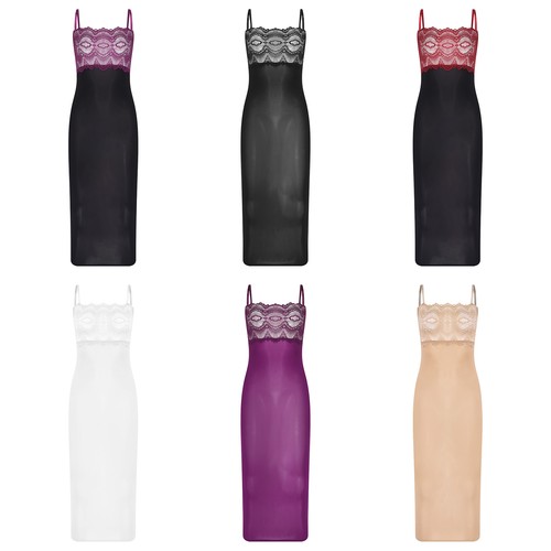 Frauen langes kleid schlank - langes,