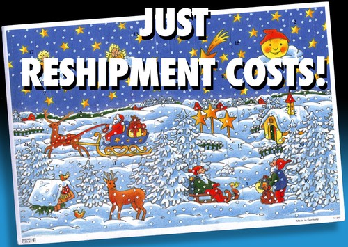 Just reshipment costs - just, **reshipment**costs