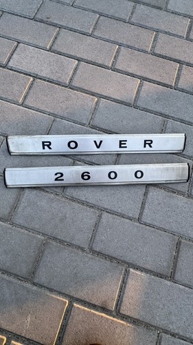 Rover sd1 2600 - 2600, badge