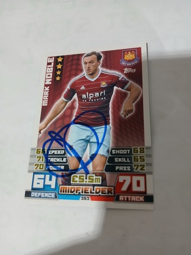 Trading card signiert - trading, mark