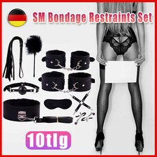 10 Set SM Sex Bondage Elemente Sexspielzeug Spaß Fesselset Top Sex Spielzeug DHL