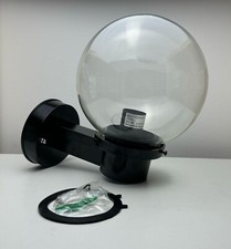 Nemi Außenwandleuchte mit Dämmerungssensor – Schwarz, wetterfest