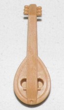 25918, 1x Laute, Fiedel, Musikinstrument, beigebraun