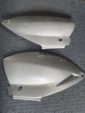 KTM LC4 640 EGS 2001 Seitenverkleidung, Seitendeckel Satz Silber