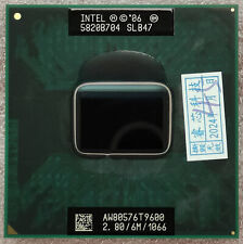 Intel Core 2 Duo T9600 2.8GHz Laptop CPU Processor SLG9F SLB47 Tested 2