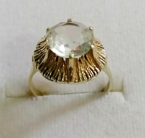 Goldring gelbgold ring - goldring,