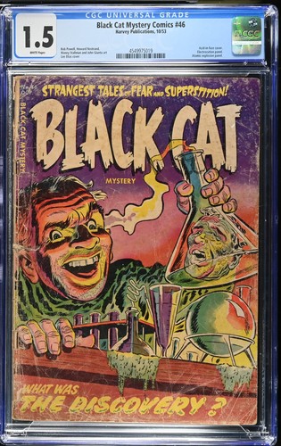 Acid face black cat - black,