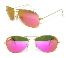 Ray Ban SONNENBRILLE GOLD PINK