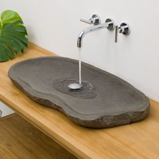 Naturstein-Waschbecken mit