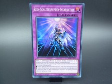 Resh-Schattenpuppen-Inkarnation SDSH-DE033 SUPER RARE EX Yu Gi Oh 1. Auflage