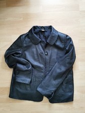 Lederjacke schwarz Lamm Nappa Damen 38 / 40 von Madeleine ohne Versandkosten 