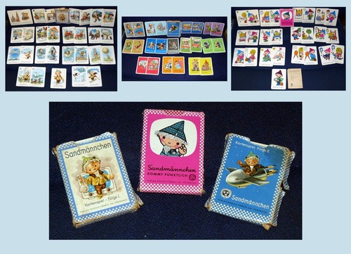 Sandmännchen kartenspiel - 3x, sandmännchen-kartenspiel