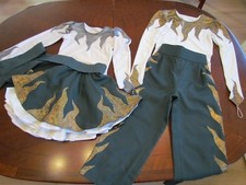 Paartanzkostüm für Kinder,leicht und elegant,hochwertiger Stoff aus Holland 